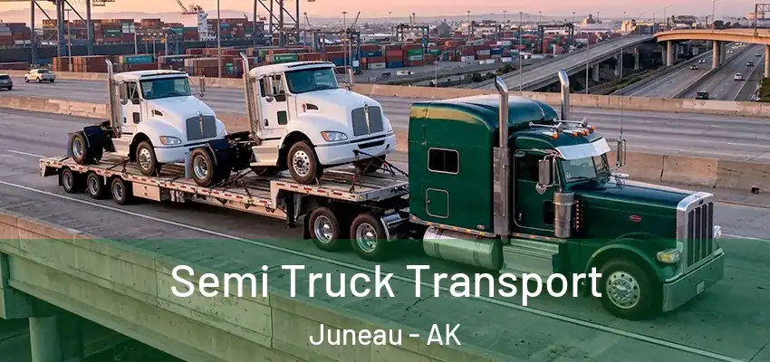 Semi Truck Transport Juneau - AK